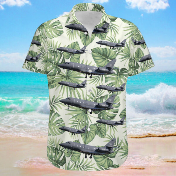 Dassault Falcon 2000 Skyservice Business Aviation Hawaiian Shirt Dassault Falcon 2000 Skyservice Business Aviation Hawaiian Shirt