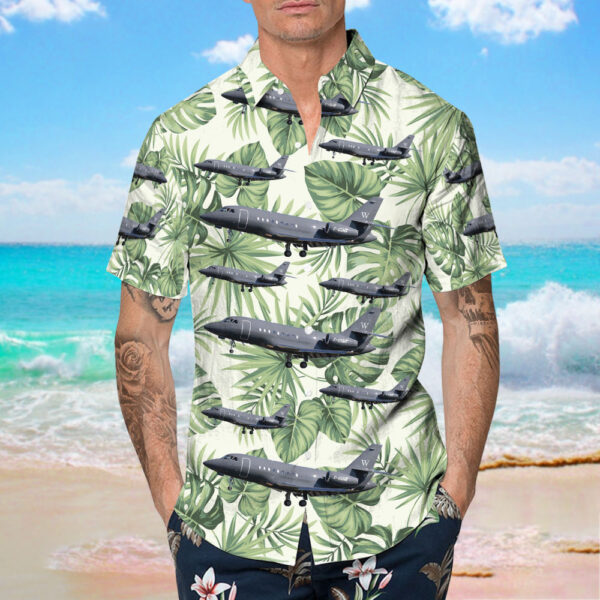Dassault Falcon 2000 Skyservice Business Aviation Hawaiian Shirt Dassault Falcon 2000 Skyservice Business Aviation Hawaiian Shirt