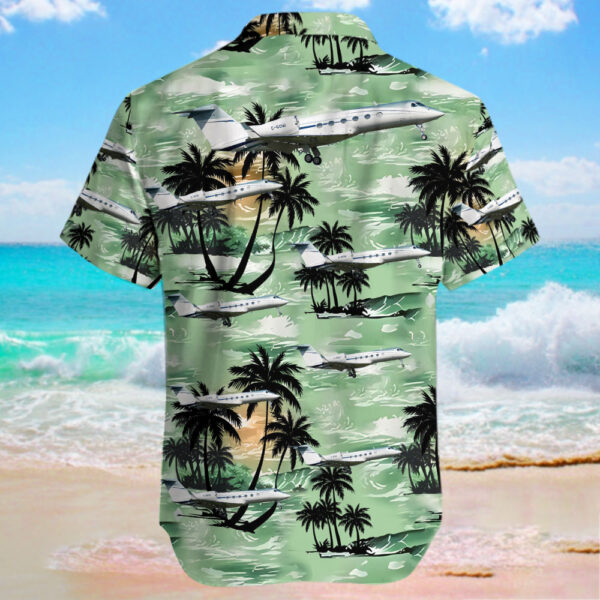 Gulfstream G450 Skyservice Business Aviation Hawaiian Shirt Gulfstream G450 Skyservice Business Aviation Hawaiian Shirt