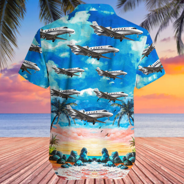 Cessna 560XL Citation Excel Skyservice Business Aviation Hawaiian Shirt Cessna 560XL Citation Excel Skyservice Business Aviation Hawaiian Shirt