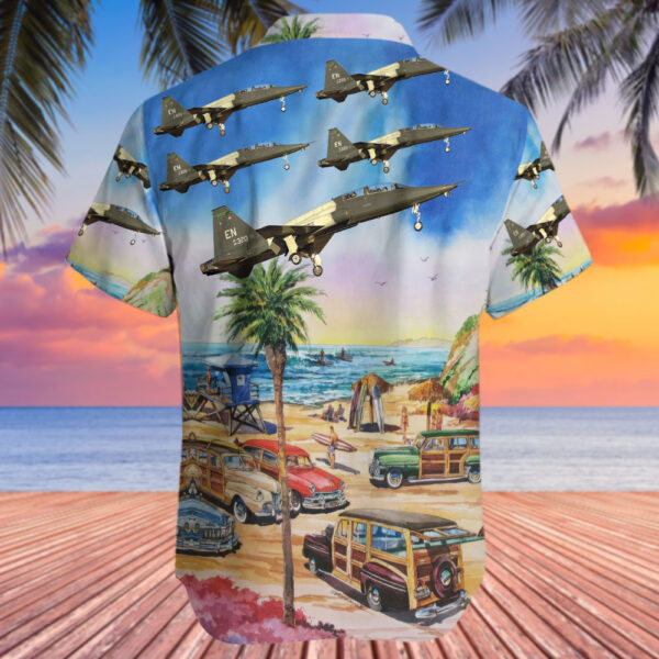 Northrop T-38A Talon United States US Air Force (USAF) Hawaiian Shirt Northrop T-38A Talon United States US Air Force (USAF) Hawaiian Shirt