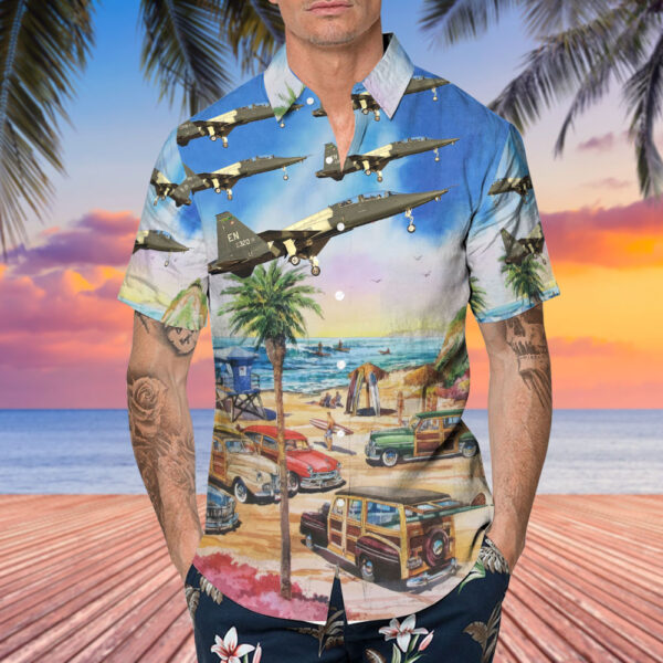 Northrop T-38A Talon United States US Air Force (USAF) Hawaiian Shirt Northrop T-38A Talon United States US Air Force (USAF) Hawaiian Shirt