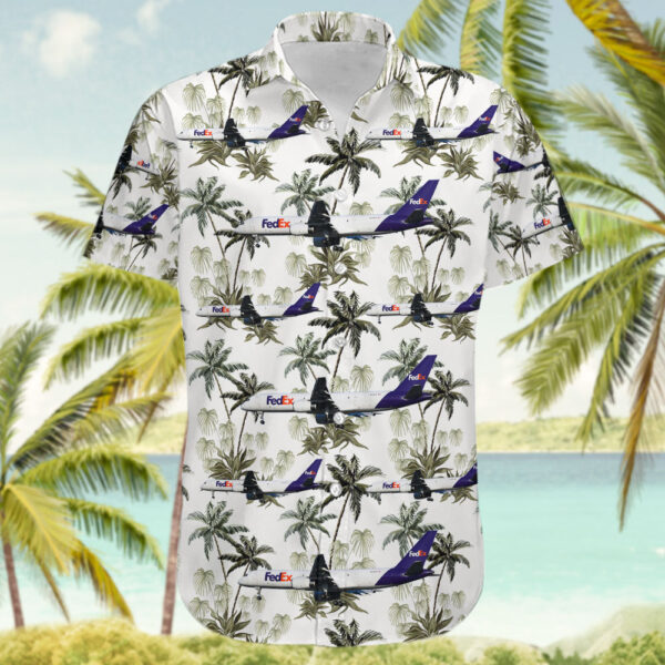 Boeing 757-236(SF) FedEx Hawaiian Shirt