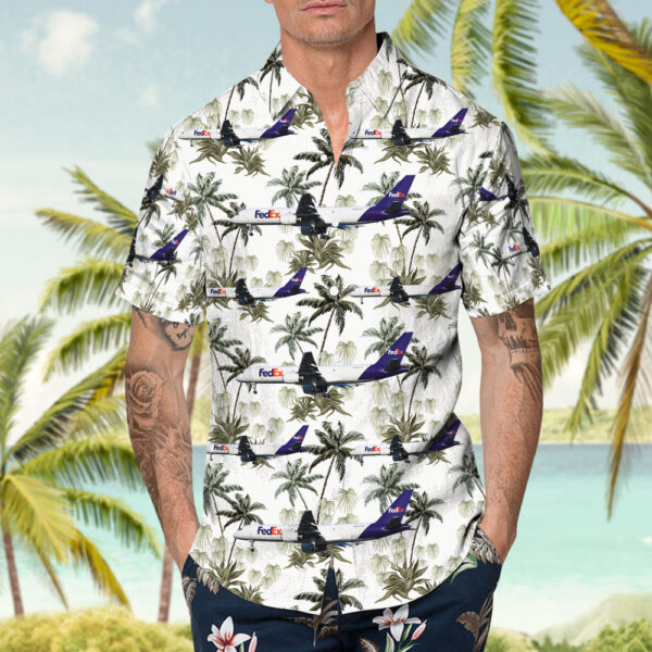 Boeing 757-236(SF) FedEx Hawaiian Shirt