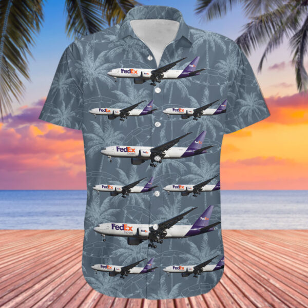Boeing 777-FHT FedEx Hawaiian Shirt