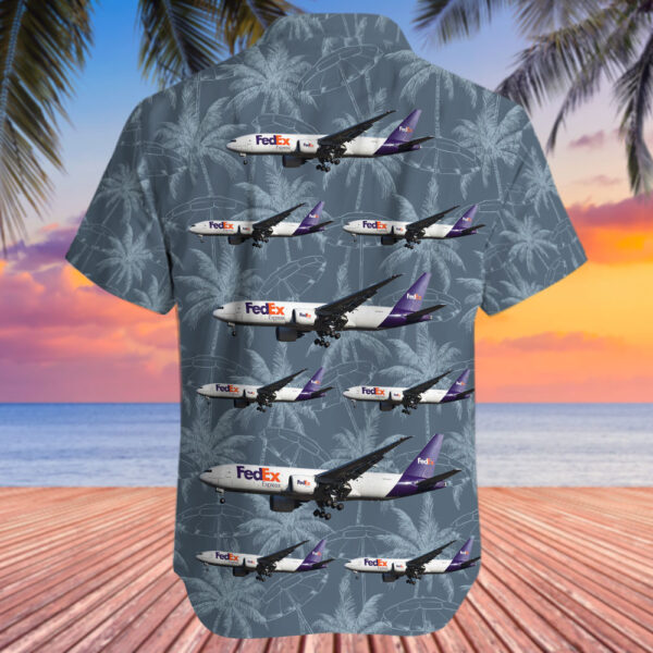 Boeing 777-FHT FedEx Hawaiian Shirt