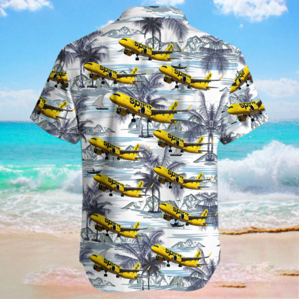 Airbus A320-271N Spirit Airlines Hawaiian Shirt Airbus A320-271N Spirit Airlines Hawaiian Shirt