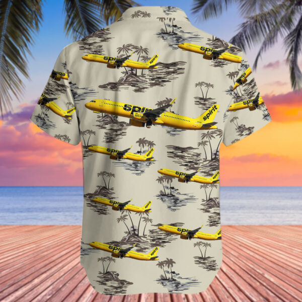 Airbus A321-231 Spirit Airlines Hawaiian Shirt Airbus A321-231 Spirit Airlines Hawaiian Shirt