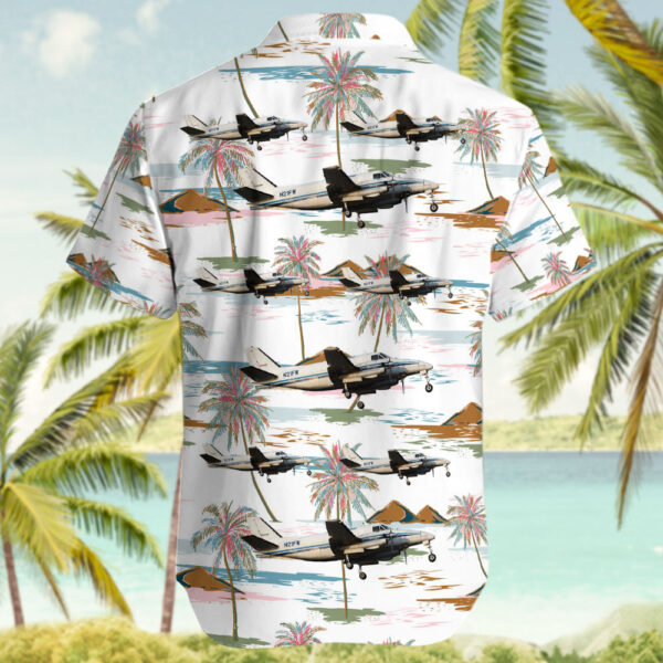 Beechcraft 99A Airliner Ameriflight Hawaiian Shirt Beechcraft 99A Airliner Ameriflight Hawaiian Shirt