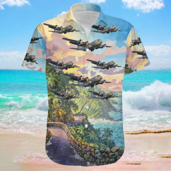 Lockheed Tp84 Hercules Sweden Air Force Hawaiian Shirt Lockheed Tp84 Hercules Sweden Air Force Hawaiian Shirt