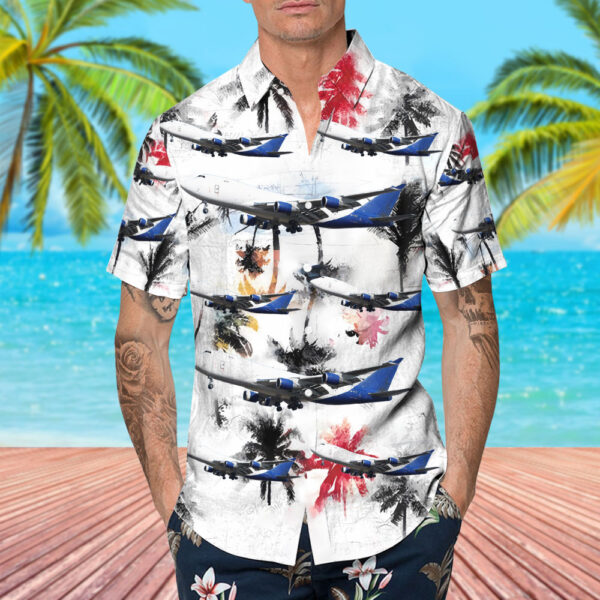 Boeing 747-47UF(SCD) Western Global Airlines Hawaiian Shirt Boeing 747-47UF(SCD) Western Global Airlines Hawaiian Shirt
