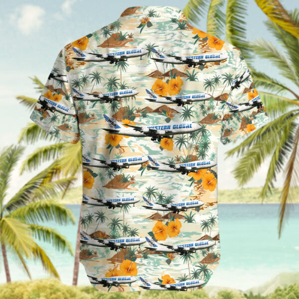 Boeing 747-48E(BDSF) Western Global Airlines Hawaiian Shirt