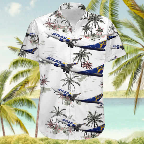 Boeing 747-45E(BDSF) Atlas Air Hawaiian Shirt
