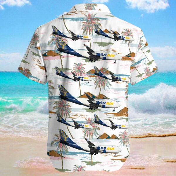 Boeing 747-4B5ERF Atlas Air Hawaiian Shirt Boeing 747-4B5ERF Atlas Air Hawaiian Shirt