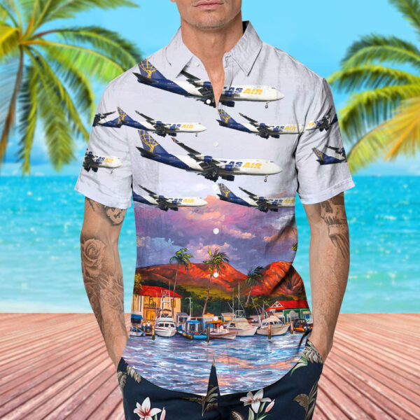 Boeing 747-412F(SCD) Atlas Air Hawaiian Shirt