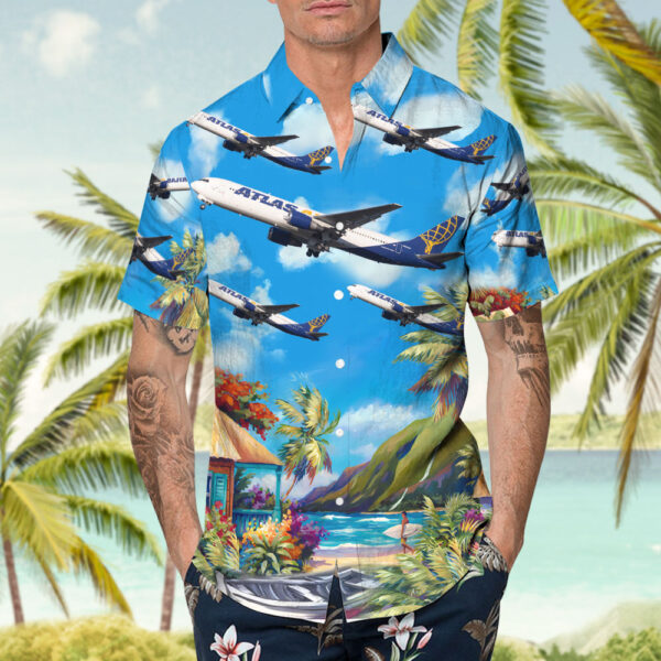 Boeing 767-3S1(ER) Atlas Air Hawaiian Shirt