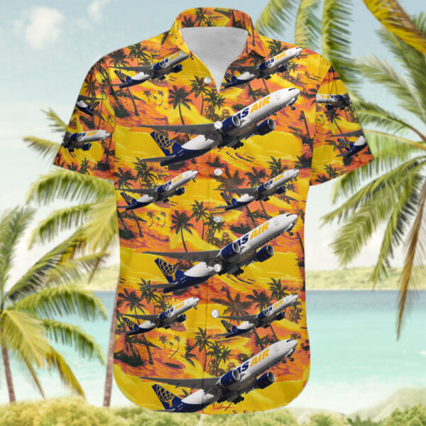 Boeing 777-F16 Atlas Air Hawaiian Shirt Boeing 777-F16 Atlas Air Hawaiian Shirt