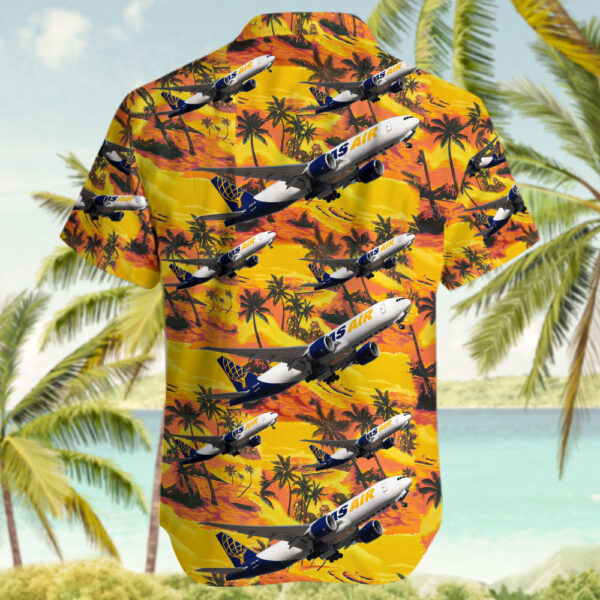 Boeing 777-F16 Atlas Air Hawaiian Shirt Boeing 777-F16 Atlas Air Hawaiian Shirt