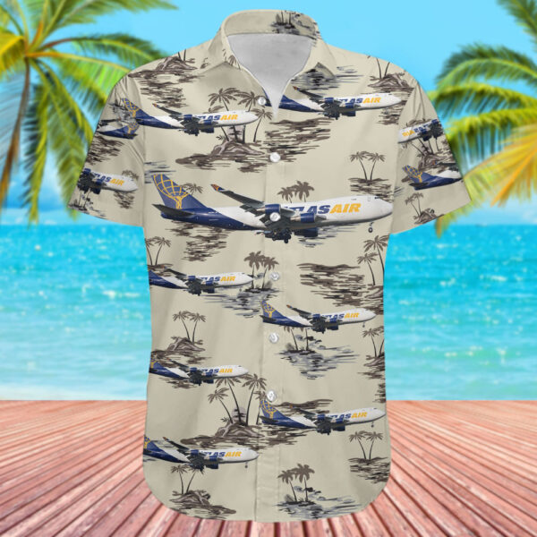Boeing 747-46NF(SCD) Atlas Air Hawaiian Shirt