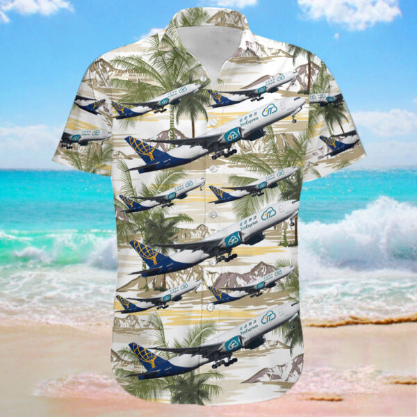 Boeing 777-F1H Atlas Air Hawaiian Shirt Boeing 777-F1H Atlas Air Hawaiian Shirt