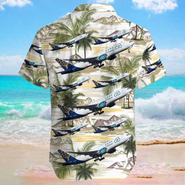 Boeing 777-F1H Atlas Air Hawaiian Shirt Boeing 777-F1H Atlas Air Hawaiian Shirt