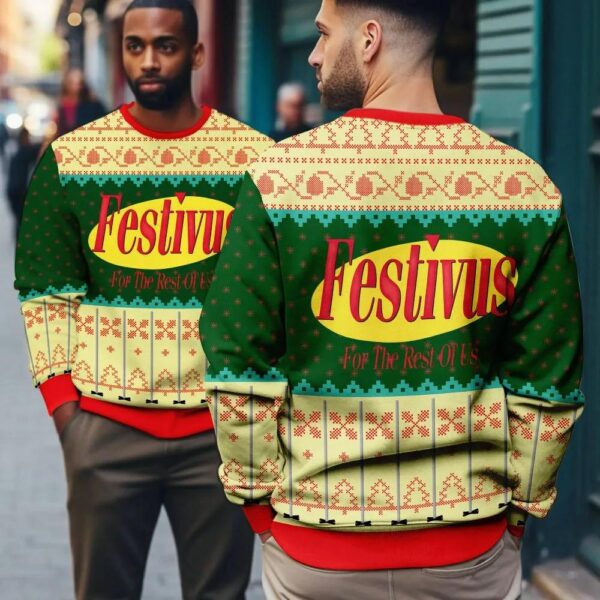 Seinfeld Festivus Ugly Christmas Sweater