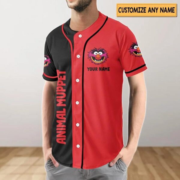 Personalized Animal Muppet Baseball Shirt Personalized Animal Muppet Baseball Shirt