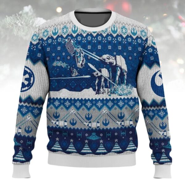 Star Wars AT-AT Ugly Christmas Sweater