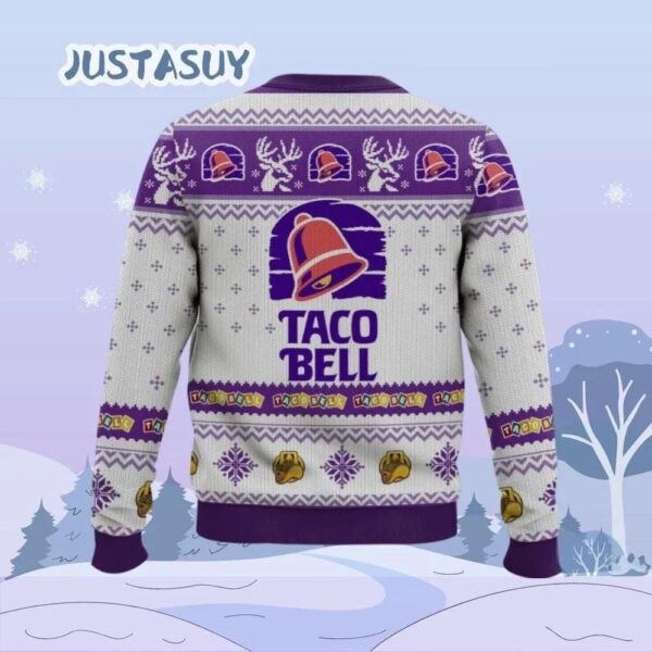 Taco Bell Ugly Christmas Sweater Taco Bell Ugly Christmas Sweater