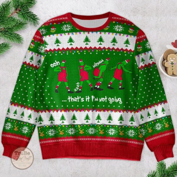 Funny Grinch Christmas Ugly Sweater