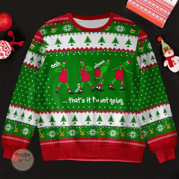 Funny Grinch Christmas Ugly Sweater