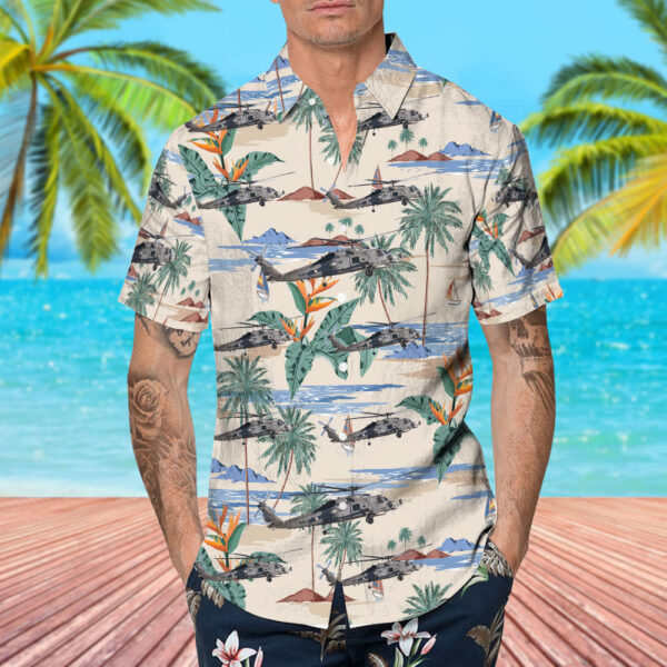 Sikorsky MH-60R Seahawk United States US Navy (USN) Hawaiian Shirt Sikorsky MH-60R Seahawk United States US Navy (USN) Hawaiian Shirt