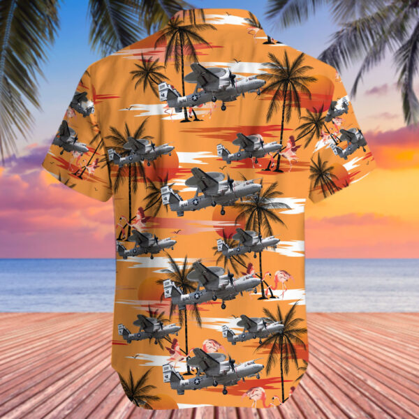 Northrop Grumman E-2D Hawkeye United States US Navy (USN) Hawaiian Shirt Northrop Grumman E-2D Hawkeye United States US Navy (USN) Hawaiian Shirt