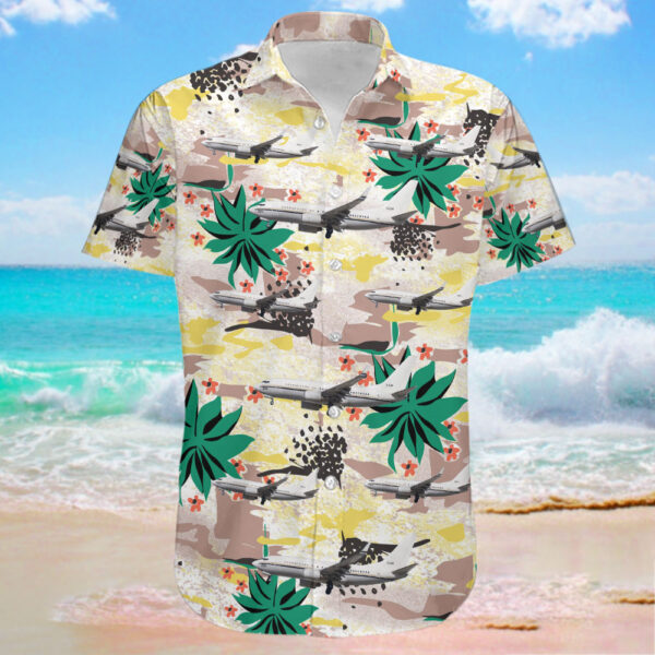 Boeing C-40A Clipper United States US Navy (USN) Hawaiian Shirt Boeing C-40A Clipper United States US Navy (USN) Hawaiian Shirt
