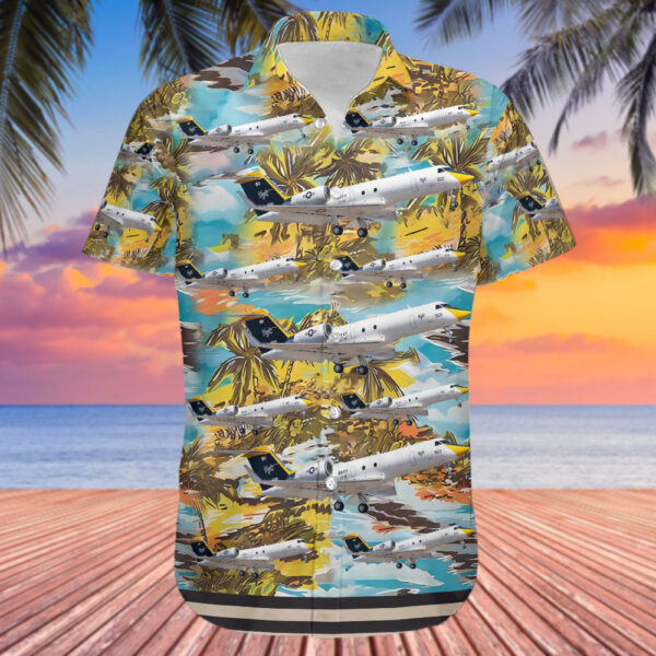 Gulfstream C-20G United States US Navy (USN) Hawaiian Shirt Gulfstream C-20G United States US Navy (USN) Hawaiian Shirt