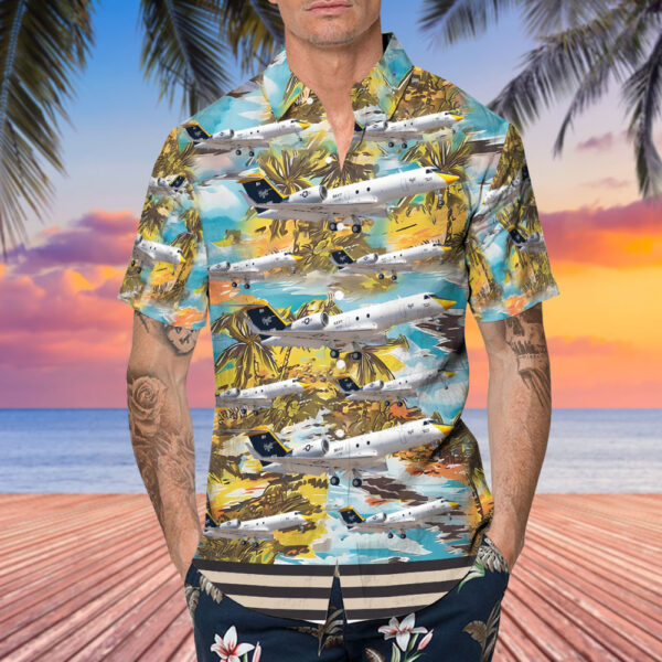 Gulfstream C-20G United States US Navy (USN) Hawaiian Shirt Gulfstream C-20G United States US Navy (USN) Hawaiian Shirt