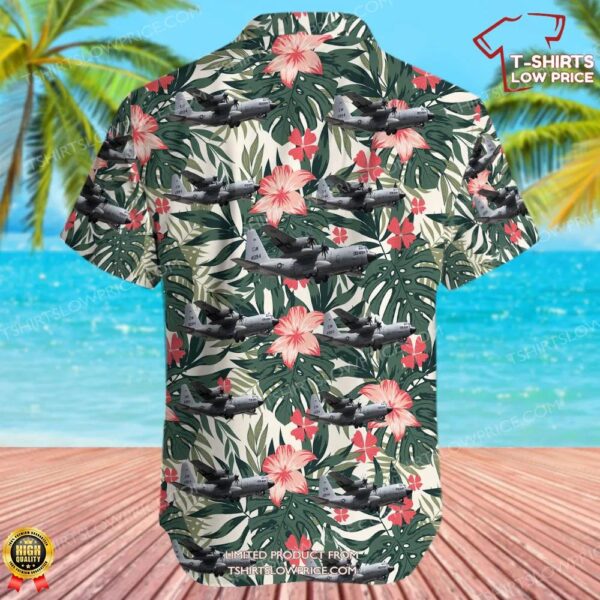 Lockheed C-130T Hercules United States US Navy (USN) Hawaiian Shirt