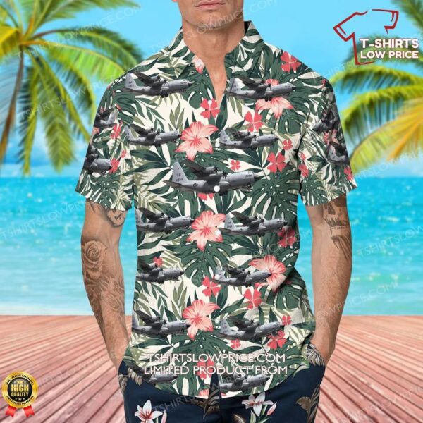 Lockheed C-130T Hercules United States US Navy (USN) Hawaiian Shirt