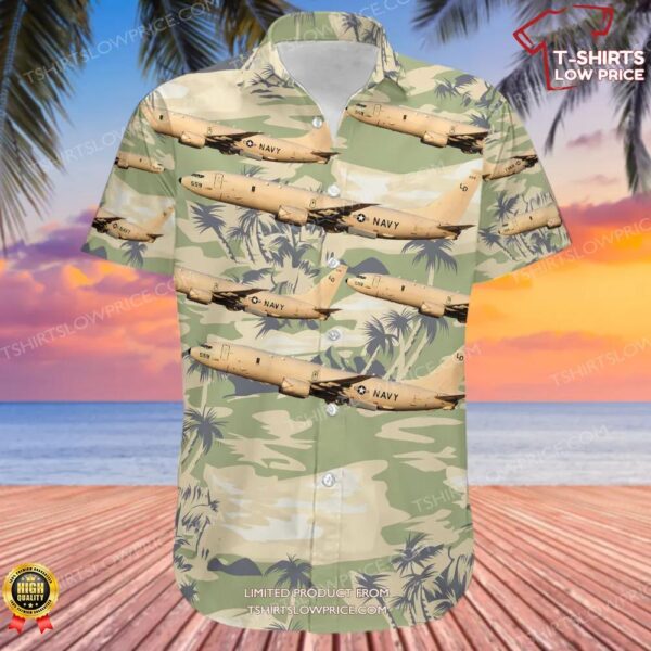 Boeing P-8A Poseidon United States US Navy (USN) Hawaiian Shirt