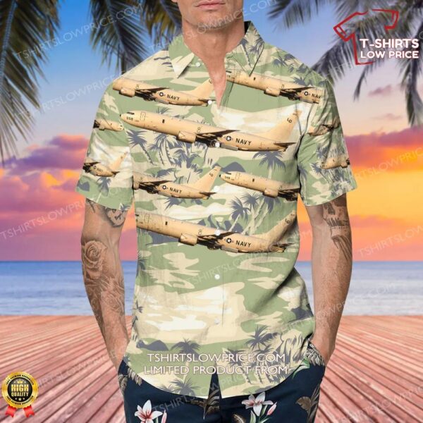 Boeing P-8A Poseidon United States US Navy (USN) Hawaiian Shirt