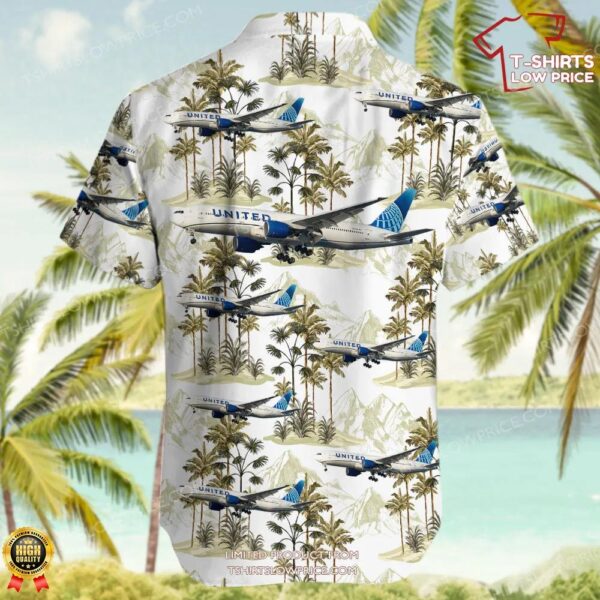 Boeing 777-222 United Airlines Hawaiian Shirt