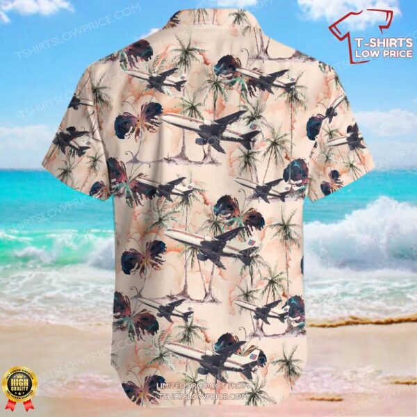 Lockheed L-1011-500 Tristar United Airlines Hawaiian Shirt Lockheed L-1011-500 Tristar United Airlines Hawaiian Shirt