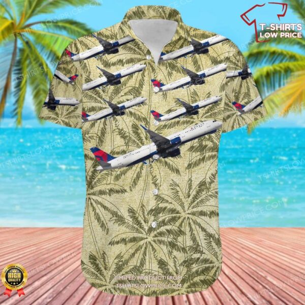 Airbus A321-211 Delta Air Lines Hawaiian Shirt Airbus A321-211 Delta Air Lines Hawaiian Shirt