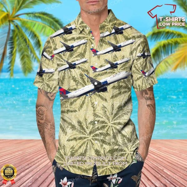 Airbus A321-211 Delta Air Lines Hawaiian Shirt Airbus A321-211 Delta Air Lines Hawaiian Shirt