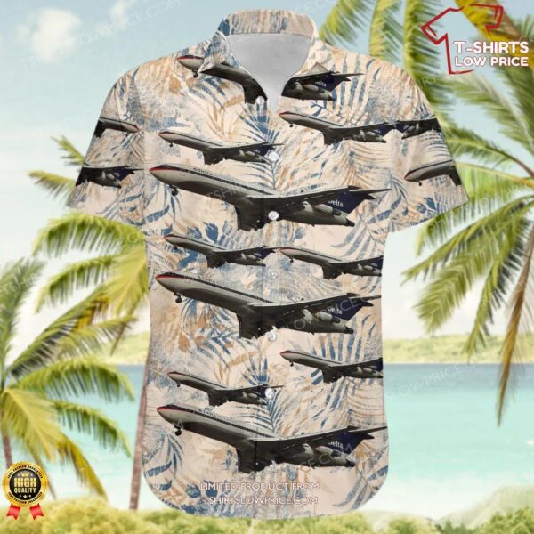 Boeing 727-232(Adv) Delta Air Lines Hawaiian Shirt Boeing 727-232(Adv) Delta Air Lines Hawaiian Shirt