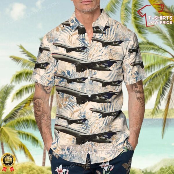 Boeing 727-232(Adv) Delta Air Lines Hawaiian Shirt Boeing 727-232(Adv) Delta Air Lines Hawaiian Shirt