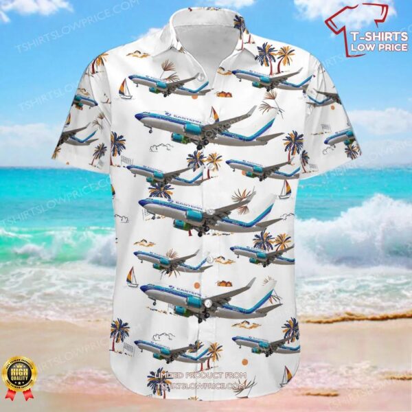 Boeing 737-7L9 Eastern Air Lines Hawaiian Shirt Boeing 737-7L9 Eastern Air Lines Hawaiian Shirt