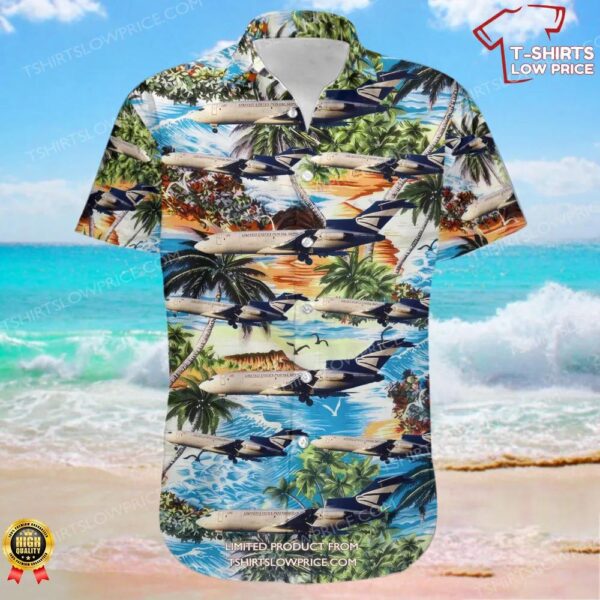 Boeing 727-82C United States Postal Service (USPS) Hawaiian Shirt Boeing 727-82C United States Postal Service (USPS) Hawaiian Shirt