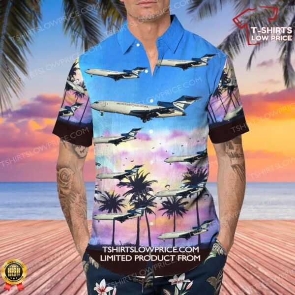 Boeing 727-77C United States Postal Service (USPS) Hawaiian Shirt Boeing 727-77C United States Postal Service (USPS) Hawaiian Shirt