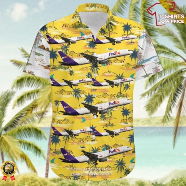 Boeing 757-23A(SF) FedEx Hawaiian Shirt